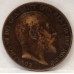 GREAT BRITAIN UK 1903 . ONE 1 PENNY . VARIETY . SHERIF IN DATE